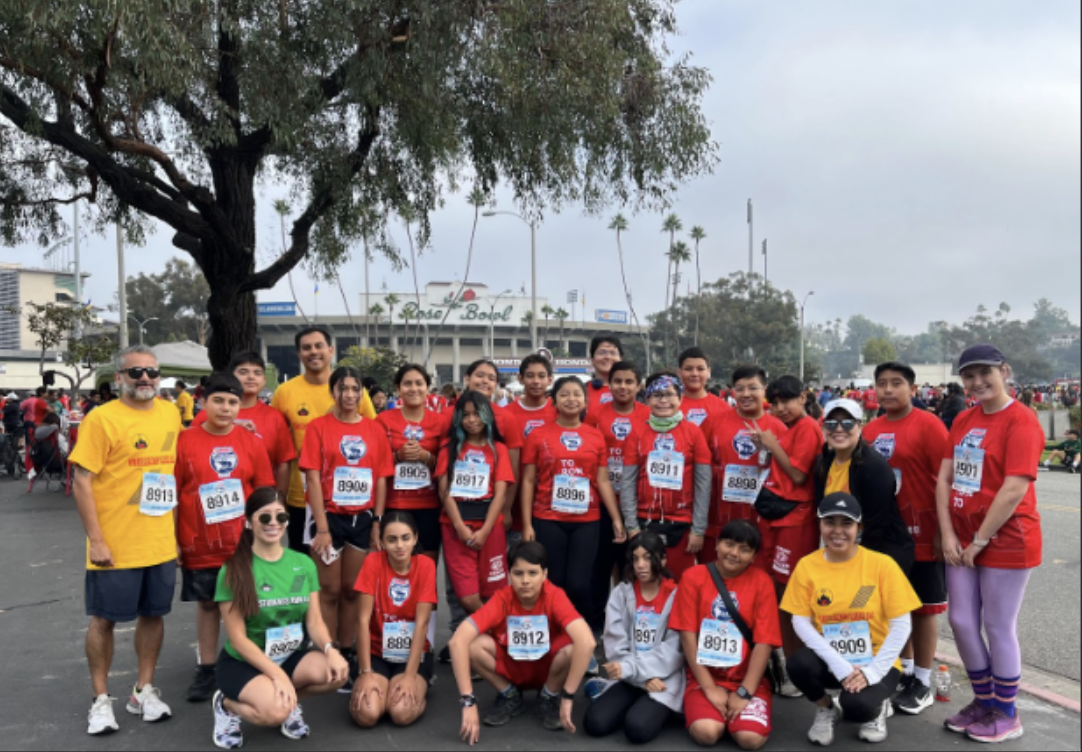Runners after the 5K