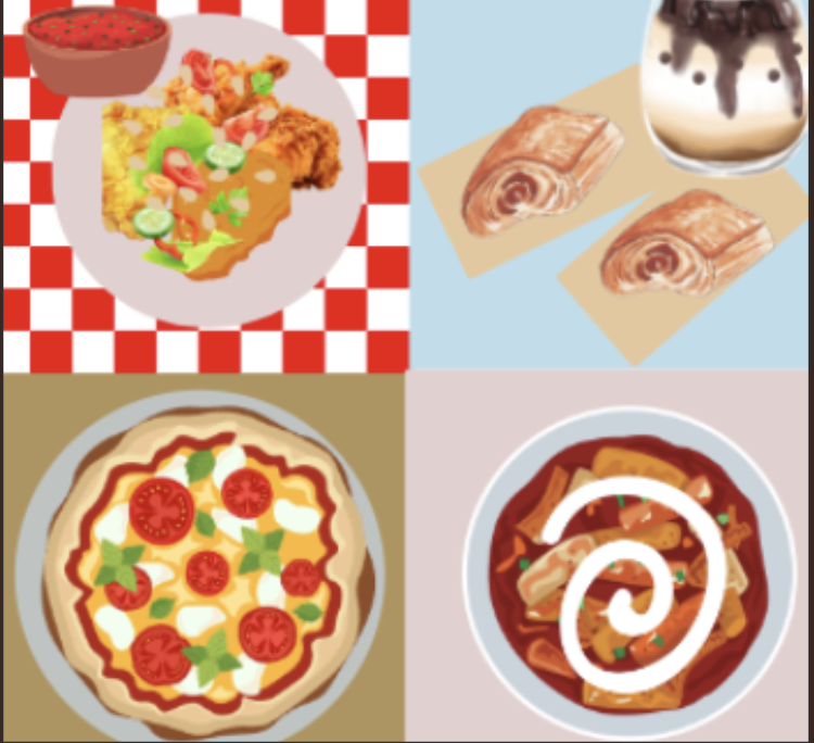 Some foods that are at Koreatown