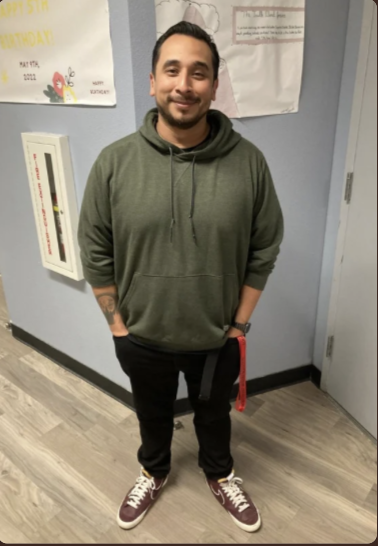 Mr. Vargas, 8th Grade English Teacher