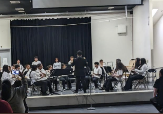 Mr. Astorga and His Band Students