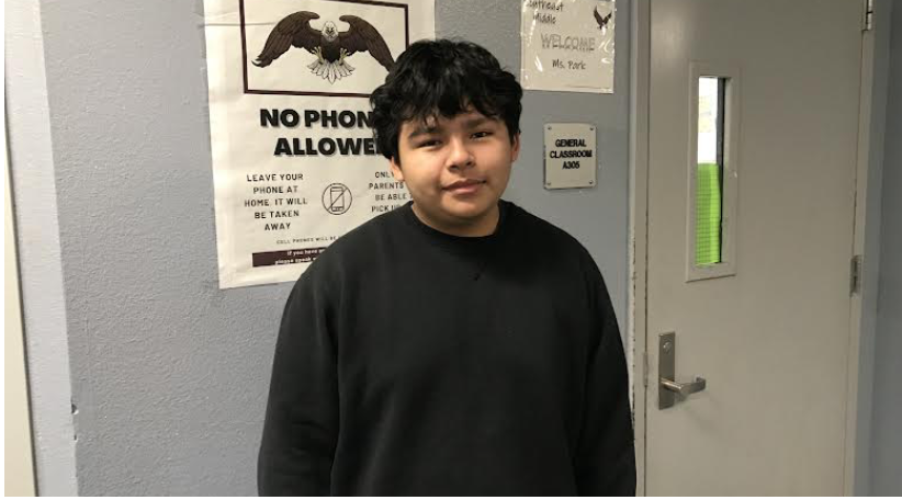 Jesus Alonso, 8th Grade SEMS