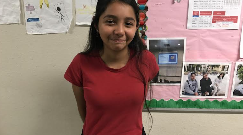 Alejandra Ibarra, 8th Grade DREAMS