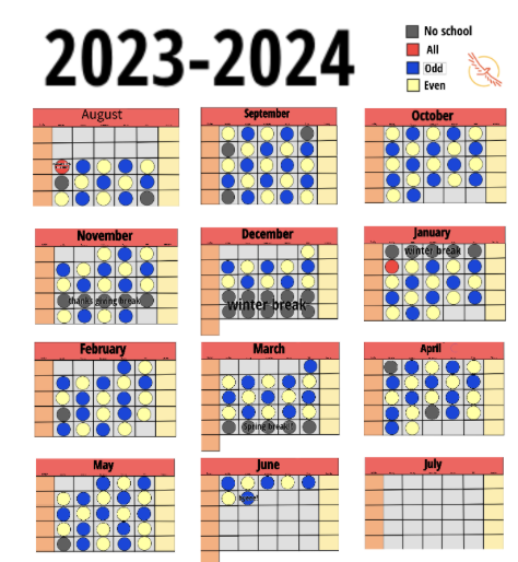 2024-2025 Schedule